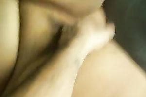 White big beautiful woman aged dirty slut wife rubs her bushy large cum-hole in sofa