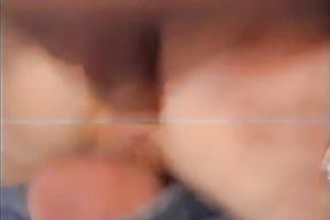 Awesome anal sex with lascivious and sexy blondie in the tent