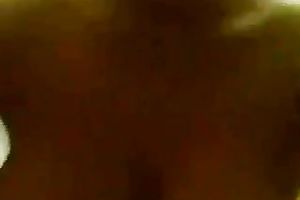 Horny legal age teenager with large natural meatballs knows how to give a great oral sex