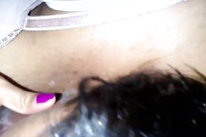 POV sex tape with my ex girlfriend working on my BBC