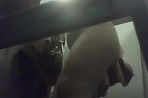 Hidden livecam in the changing room of the ladies in the pool