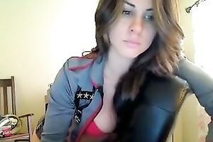 This chick leaks sex appeal and this babe knows how to make her web camera shows hawt