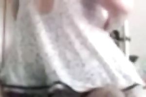 My corpulent white bitch rides my knob in hardcore homemade sex movie