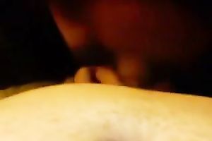Nice POV action with my wifey engulfing my shaft in a proper way