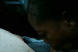 Lustful Ebony Babe Flaunts Her Pussy, Making Her Man Instantly Rock Hard