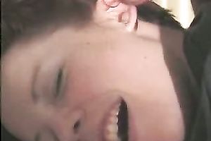 Slutwife's Gaping Asshole Takes Deep Pounding And Ear Cumshot