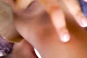 Sultry Wife Greedily Deepthroats Massive Cock Outdoors On Filthy Daybed