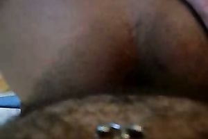 This Black Hottie Moan And Cum From Hardcore Anal Fucking