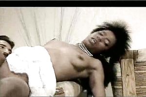 Horny Ebony Milf Gets Pounded Hard On An Ottoman