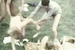 Nasty Sluts Getting Pounded Hard In Wild Outdoor Fuckfest