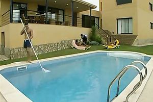 Threesome Of Intense Cock Sucking And Hard Fucking Action