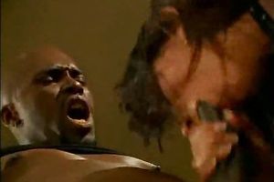 Busty Babe Deepthroats And Rides A Big Black Cock Hard