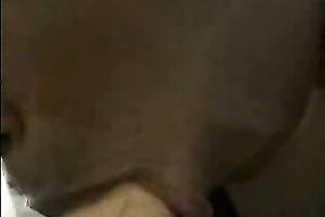 Ebony Babe Delivers Mind-Blowing Blowjob, Making Him Moan With Pleasure