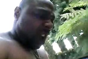 Horny Black Stud Stuffs His Big Cock Into A Tight White Pussy