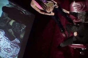 Horny Ebony Babe Ravaged By Older Man's Massive Cock