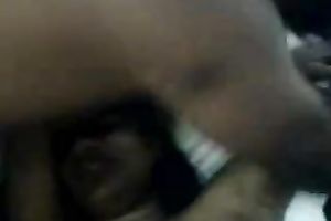 Young Desi black skin girlfriend blows my hairy dick