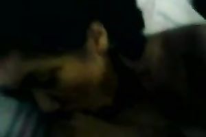 Young Desi black skin girlfriend blows my hairy dick