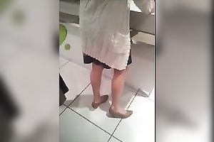 This mouth-watering upskirt movie scene will acquire your 10-Pounder hard in a blink