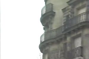 Two studs fucking one horny as fuck blondie at the gym