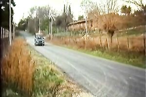 Cute short haired blondie masturbates in front of the mirror