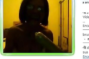 Old granny in glasses bonks her limp snatch with vibrator