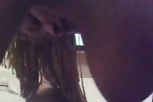 Insatiable and sexually excited ebon hooker treats my shaft like it is gold