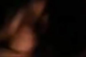 Sensual dark brown GF sucks and rubs my prick in sexy POV video