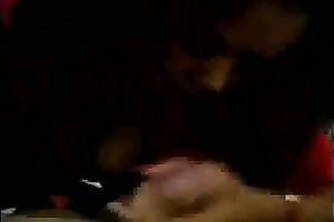 Curly haired Latina trollop knows exactly how to engulf a rod