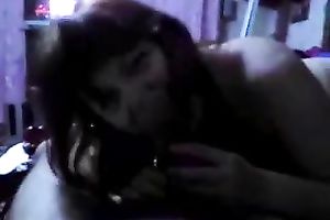 Fucking a Russian whore's pussy from behind homemade clip