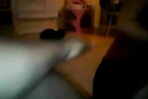 Unbelievably lascivious woman likes engulfing and licking my BBC