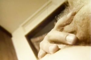 Sex hungry dark brown babe fingerfucks her curly kitty ardently