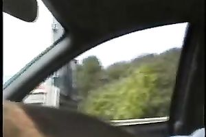 Ever had your rock hard shlong sucked during the time that driving?