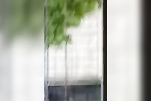 Mature white Married slut with large zeppelins positions and masturbates on webcam