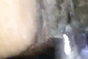 Chubby dark white lady receives her unshaved twat drilled hard by me