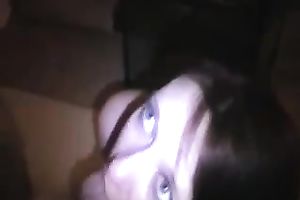 POV video with me getting a worthwhile load of cum on my pierced tongue