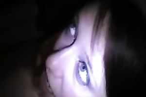 POV video with me getting a worthwhile load of cum on my pierced tongue