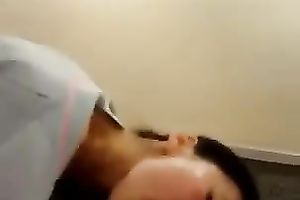 This perverted Japanese slut is fine at giving blowjobs