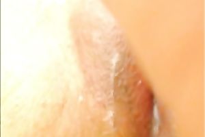 Shaved cookie pie of my sexy wife filmed closeup on webcam