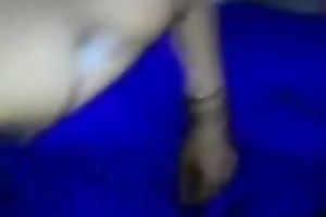 Sexy Indian dirty slut wife shows her large natural hooters on webcam