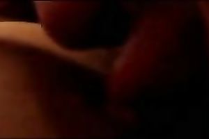 Hot slutwife plays with my weenie and I take up with the tongue her love tunnel in sofa