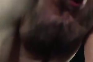 Retro scene with a sexually excited doxy engulfing a weenie and getting drilled hard