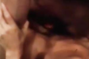 Retro scene with a sexually excited doxy engulfing a weenie and getting drilled hard