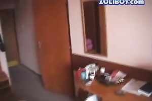 Inviting brunette hair Isabel blows ramrod and wanna continuation