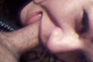 Awesome deepthroat oral stimulation by my enjoyable brunette hair Latina GF