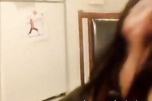 Orgasmic friend hawt ebon nympho is highly proud of her round moist booty