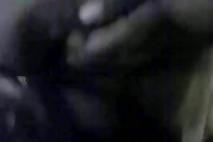 My breasty dark wife sucks my pecker and licks her bumpers afterward