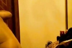 Cute Indian legal age teenager is tempted and happy by lascivious attractive desi