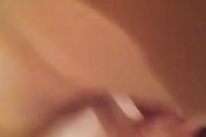 Sucking my hubby's weiner and getting a nice facial spunk fountain