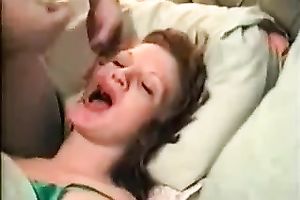 Attractive dark brown milf milks my shaft dry on her face