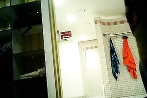 Hottie with nice hawt stripped gazoo gets on camera during the time that getting changed